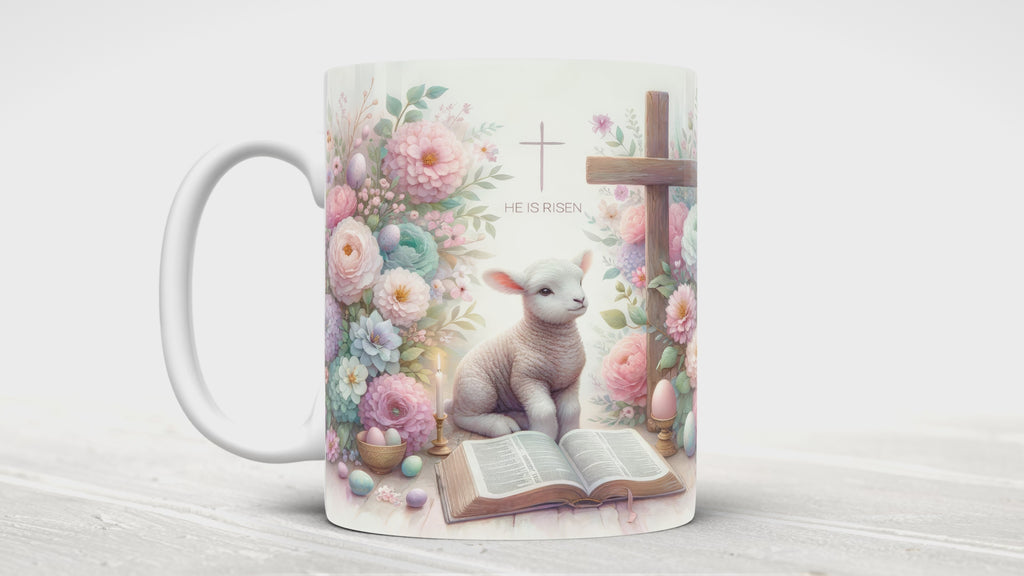 He is Risen Easter Mug