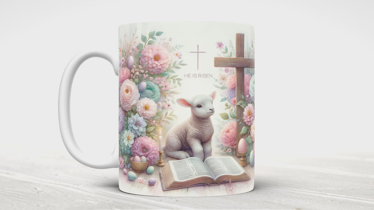 He is Risen Easter Mug