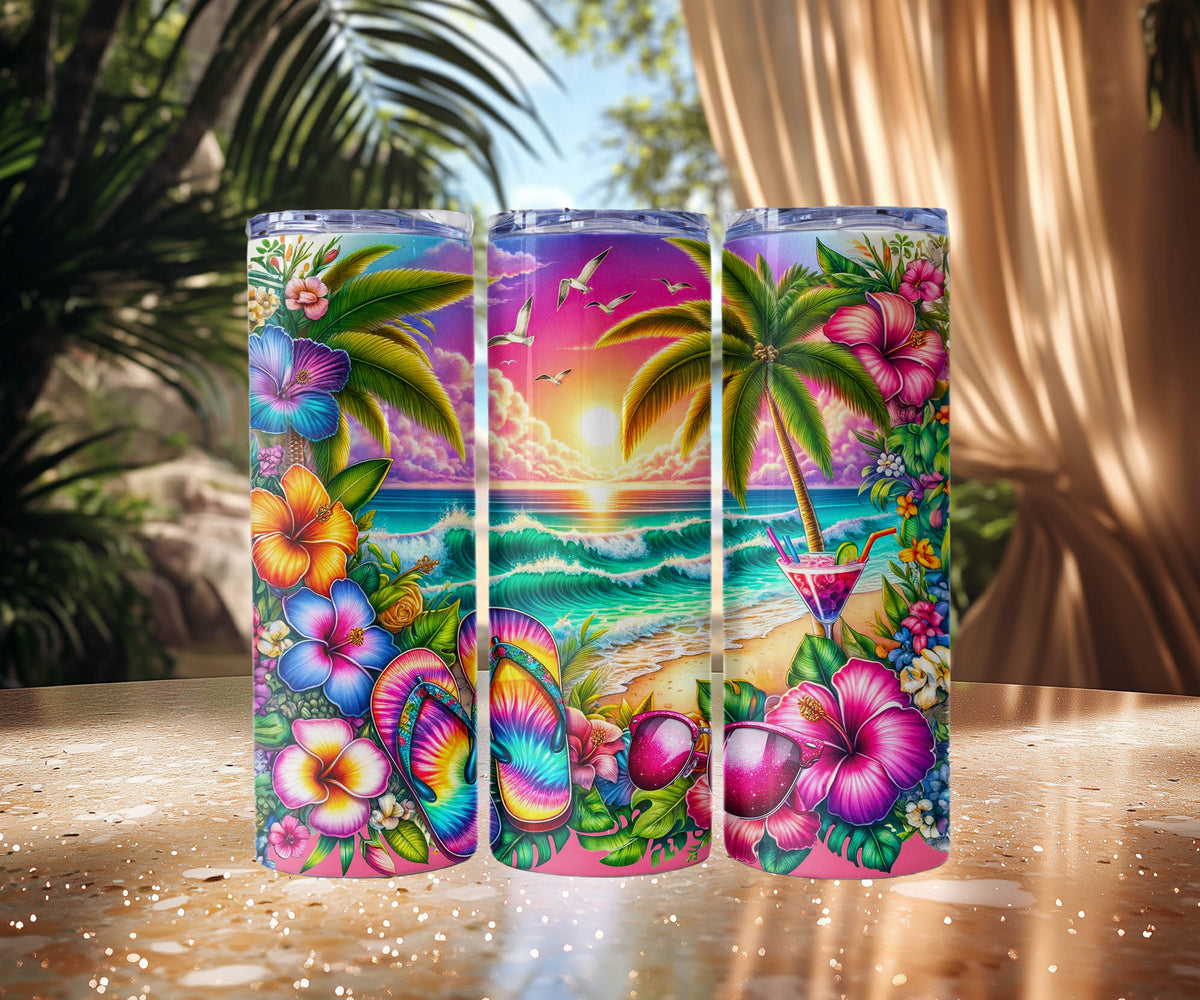 Beach Scene Tumblers (9 styles)